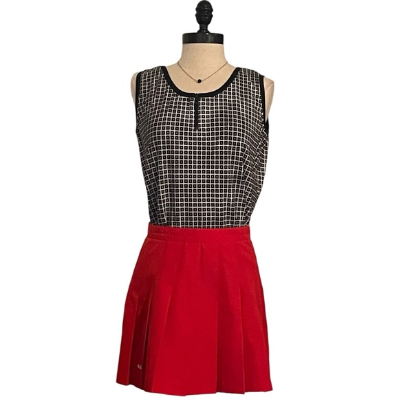 Vintage Tail Tech Black And White Tennis Top With Zipper - Size Medium - EUC - Picture 2 of 8